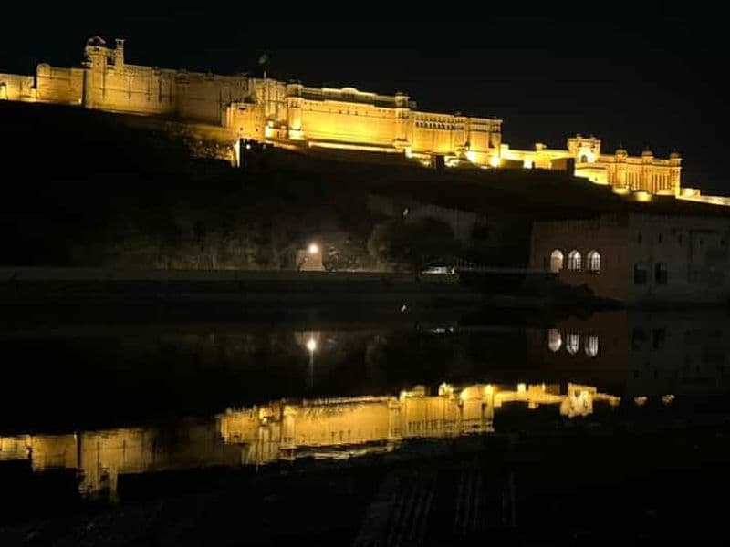 Billet Jaipur : Tour de ville en soirée en Jeep ouverte