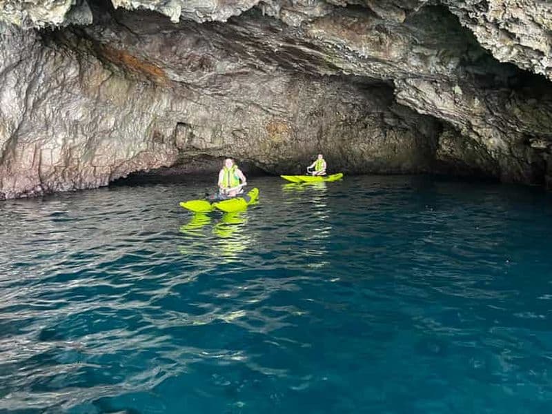 Billet Fiordo di Crapolla : Excursion en kayak à moteur électrique à Nerano