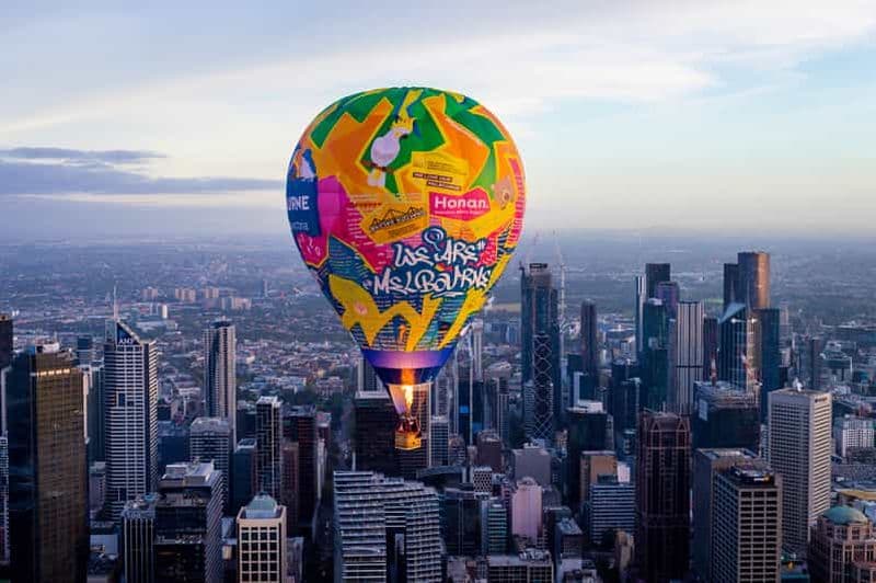 Billet Melbourne : vol en montgolfière d'une heure au lever du soleil