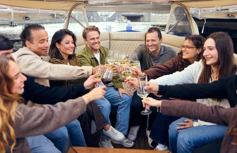 Billet Amsterdam : croisière sur les canaux avec option boissons à volonté