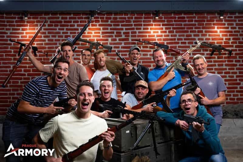 Billet Prague : Expérience au stand de tir