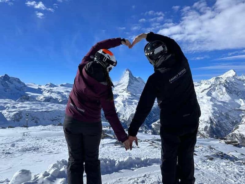 Billet Ski en famille à Zermatt – Cours privés
