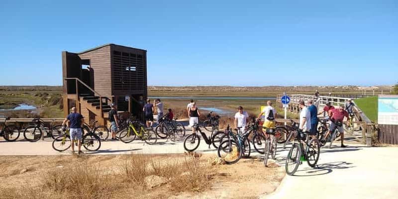 Billet Ria Formosa : visite guidée à vélo (3h), Início na Quinta do Lago