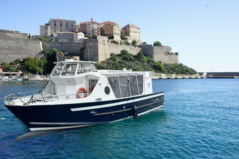 Billet Calvi : visite guidée en bateau 48 places vers Scandola