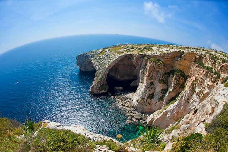 Billet Grotte bleue et marché du dimanche au village de pêche de Marsaxlokk