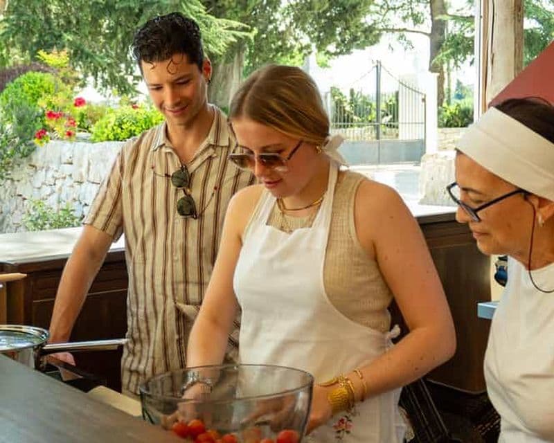 Billet Ostuni : Orecchiette in masseria - fabrication et dégustation de pâtes