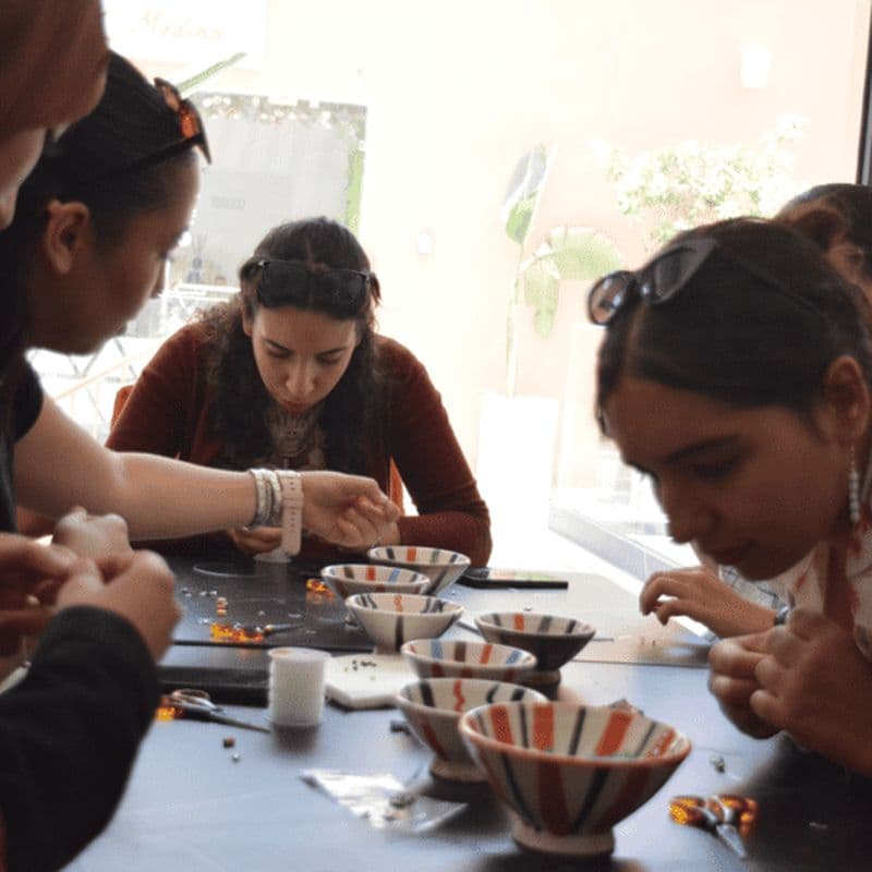 Billet Marrakech : Atelier de fabrication de bijoux berbères