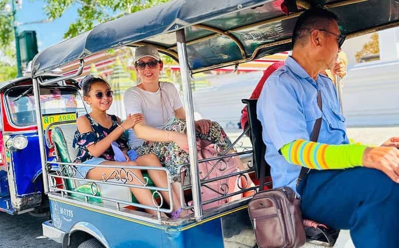 Billet Excursion d'une journée à Bangkok : Nourriture, Temple et Tuk-Tuk