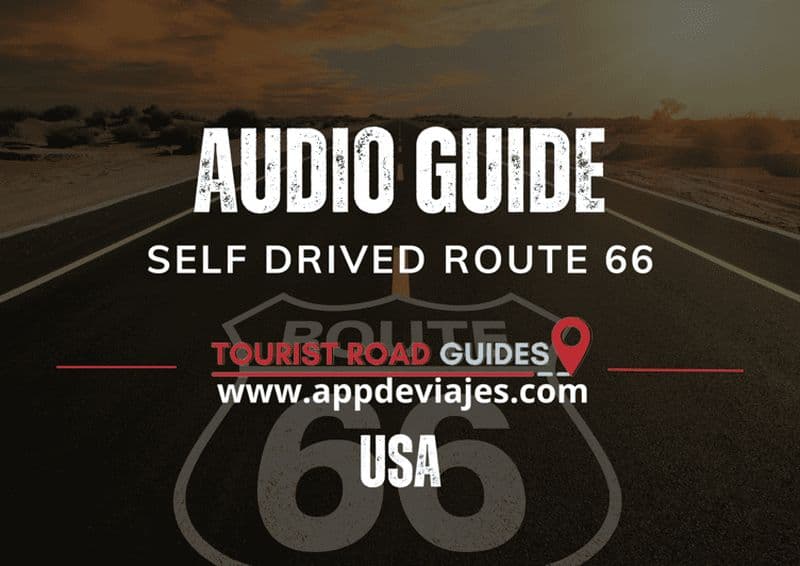 Billet App Self-drived road Route 66 Complete Usa "Mother Road" (Route de la mère)
