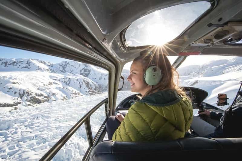 Billet Vol en hélicoptère et atterrissage dans la neige sur les glaciers Franz Josef et Fox