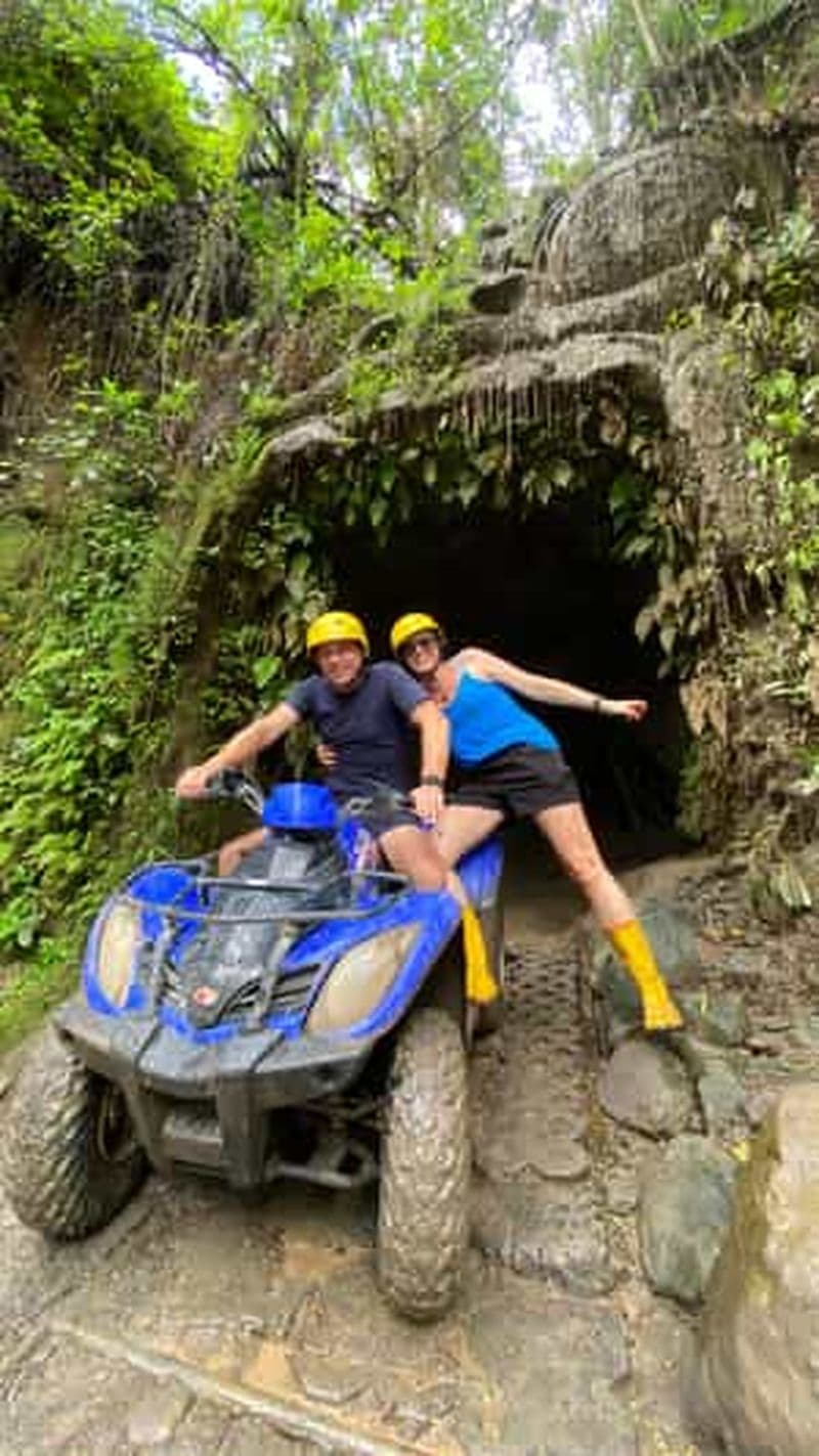 Billet Ubud : quad et rafting en eau vive