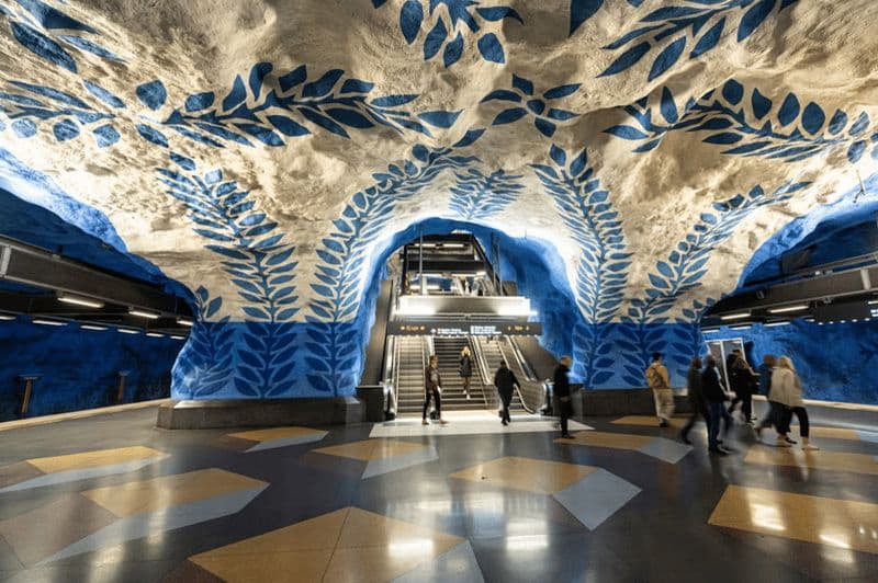 Billet Visite du métro de Stockholm