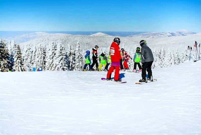 Billet Depuis Bucarest : Excursion d'une journée au ski à Poiana Brasov