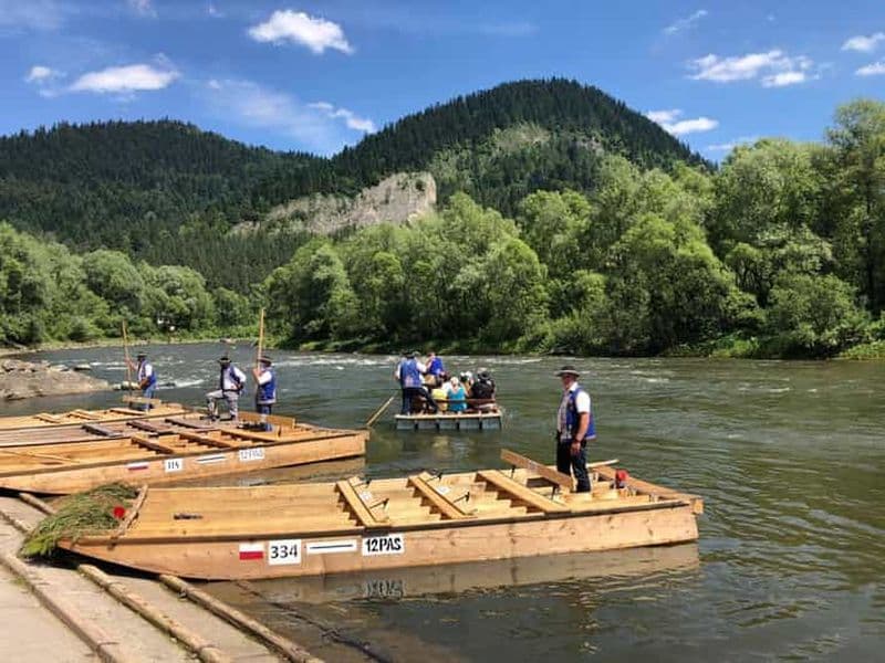 Billet De Cracovie : rafting sur la rivière Dunajec avec prise en charge à l'hôtel