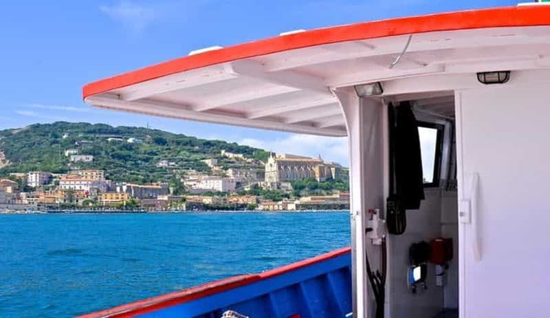 Billet Sperlonga : Excursion en bateau privé à Gaeta avec pizzas et boissons