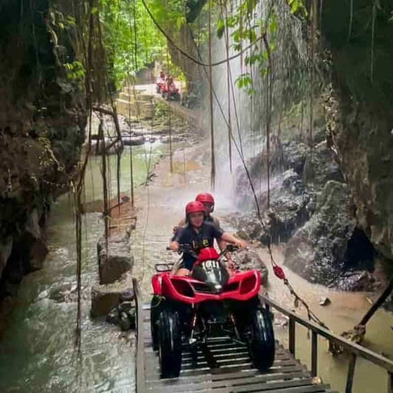 Billet Ubud : Quad ATV Chutes d'eau et grottes de Barong