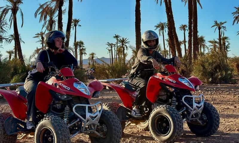 Billet Marrakech : Excursion en quad dans les dunes de la palmeraie avec thé