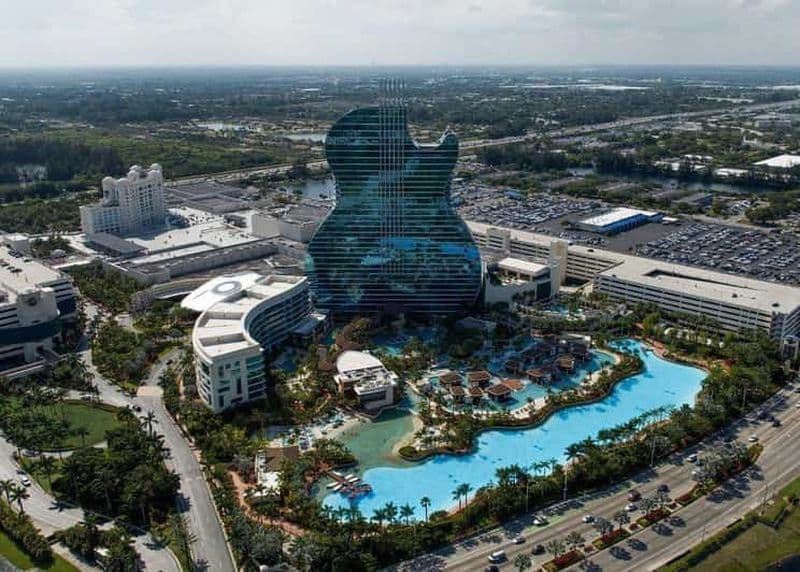 Billet Miami : visite en hélicoptère du Hard Rock et de la plage