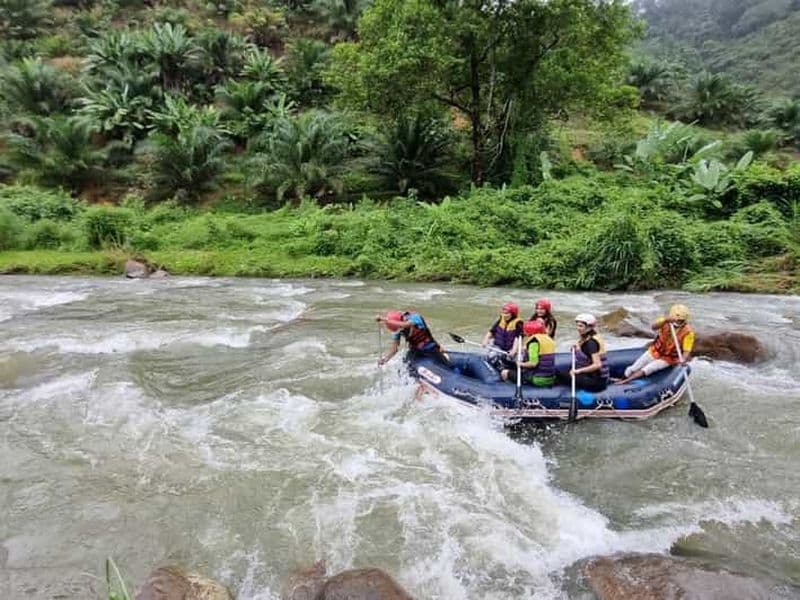 Billet Phuket : grotte aux singes, rafting, cascade et tyrolienne