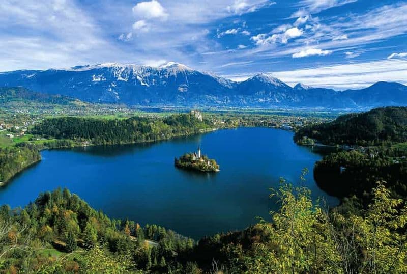 Billet Ljubljana : Tour du lac de Bled et de Bohinj avec la cascade de Savica