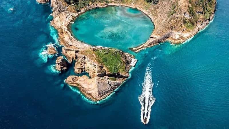 Billet Îlot de Vila Franca : sortie en bateau écologique avec biologiste