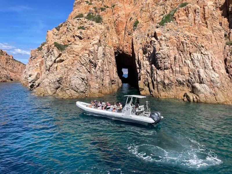 Billet Croisière Calanques de Piana - Baignade bateau 12 places
