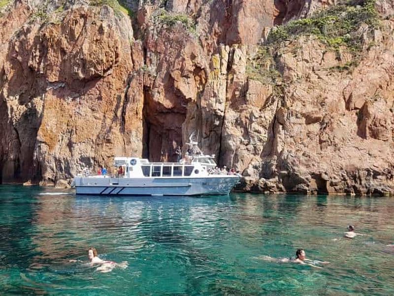 Billet Croisière visite des Calanques de Piana Baignade en vedette