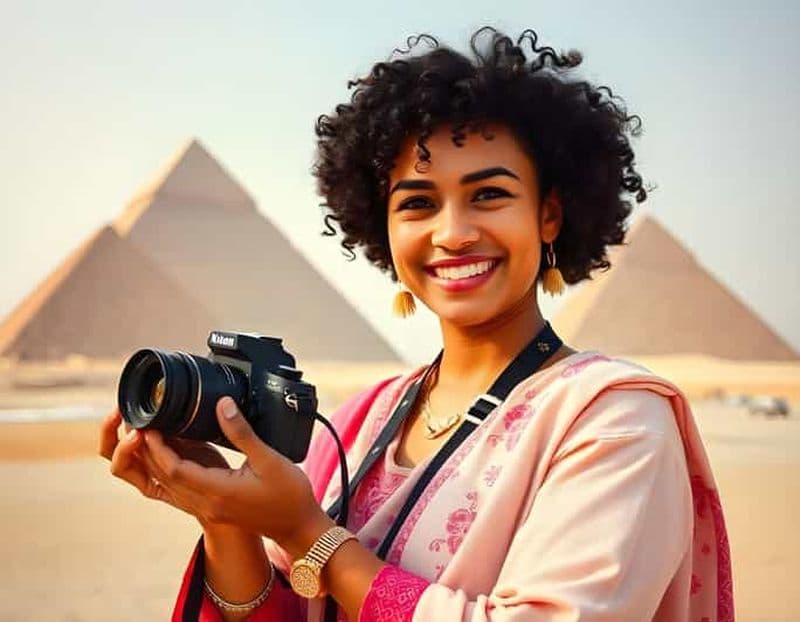 Billet Hurghada : Excursion d'une journée au Caire en avion avec un égyptologue