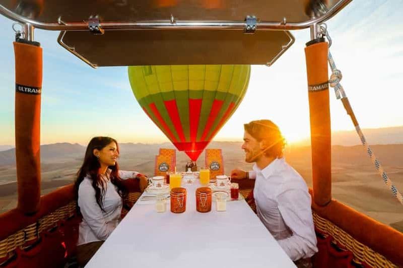 Billet Marrakech : expérience gastronomique Royal Balloon