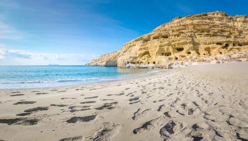 Billet Rethymnon : excursion à Matala, Agia Galini, au jardin botanique et à Spili