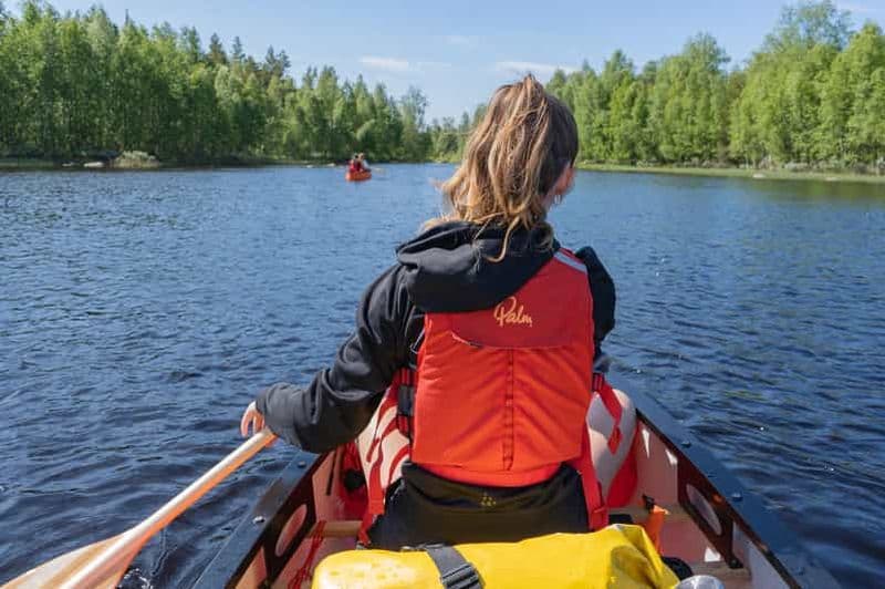 Billet Rovaniemi : aventure en canoë en Laponie