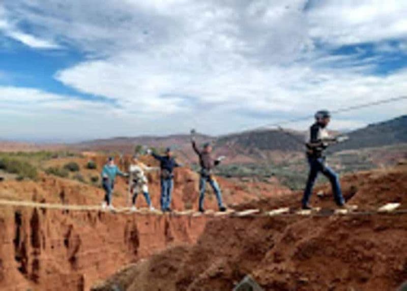 Billet Marrakech : Tyrolienne dans les montagnes de l'Atlas et villages berbères