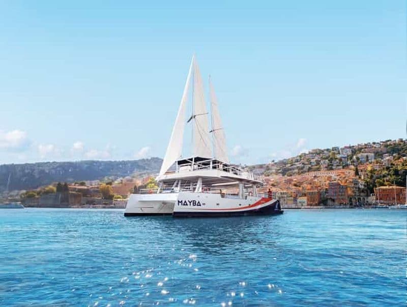 Billet Nice: Le Brunch en Mer en Maxi Catamaran - Villefranche, Cap Ferrat