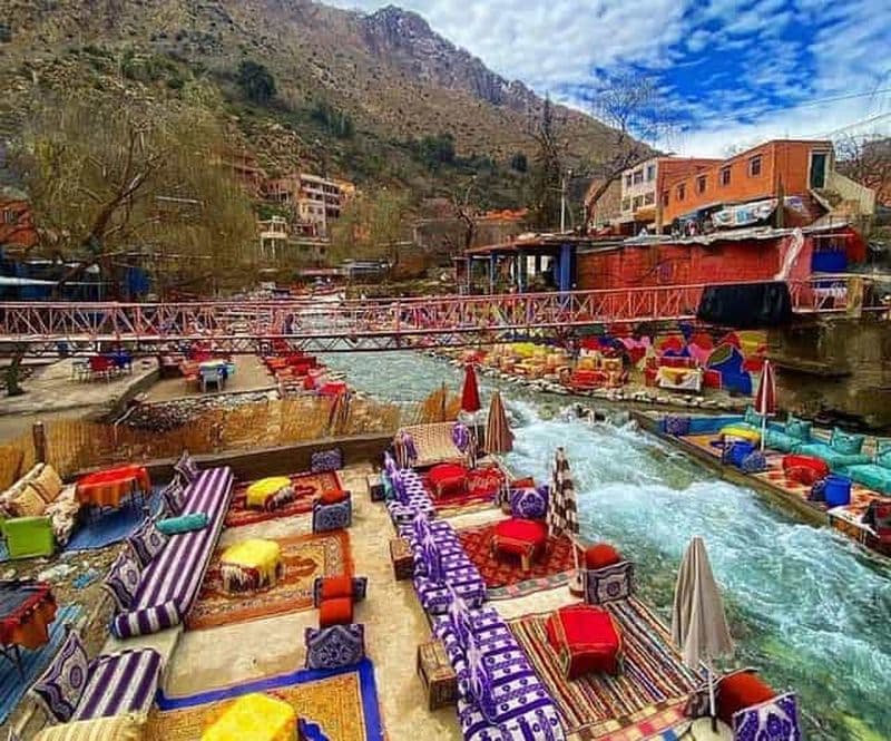Billet Marrakech : Vallée de l'Ourika, cascades, Atlas, guide et déjeuner
