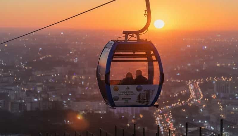 Billet Agadir : billet aller-retour en téléphérique avec vue panoramique nocturne à 360°