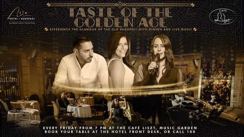 Billet Budapest : dîner et musique hongroise en direct