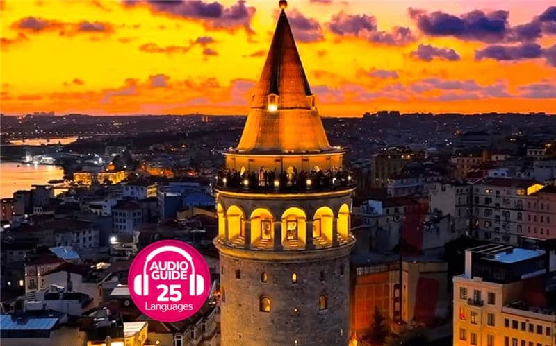 Billet Istanbul : billet d'entrée à la tour de Galata avec audioguide