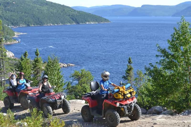 Billet 15 min. Tadoussac : Visite guidée en quad