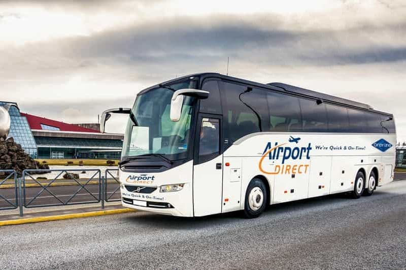 Billet Aéroport de Keflavík (KEF) : Transfert en bus vers/depuis Reykjavik