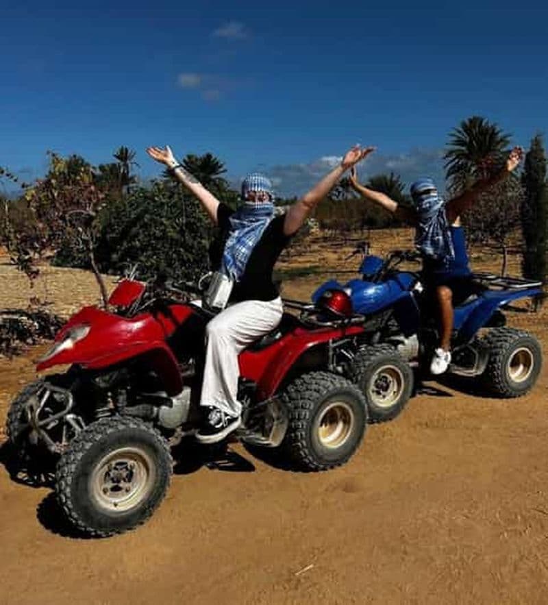 Billet Djerba en quad – 3h30 d’aventure entre plages et paysages authentiques