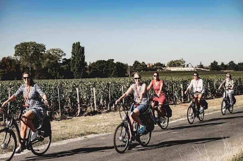 Billet Au départ de Saint-Emilion : visite d'une demi-journée en vélo électrique