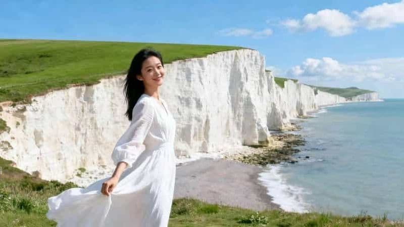 Billet Londres : visite d'une journée des Seven Sisters, des falaises blanches et de Brighton
