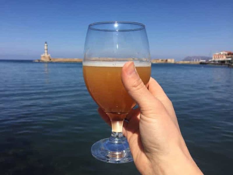 Billet Vieux port de La Canée : visite culinaire et bière artisanale