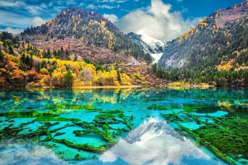 Billet Chengdu : Jiuzhaigou&Huanglong - Circuit de 3 jours en train bullet