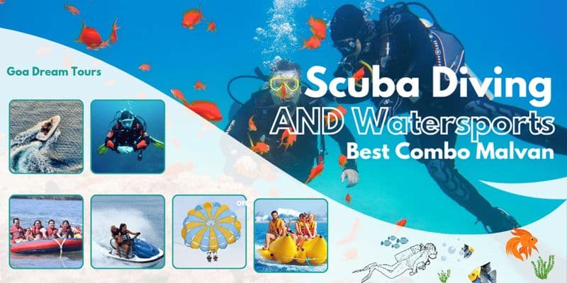 Billet Goa : Excursion d'une journée à Malvan pour la plongée sous-marine et les sports nautiques
