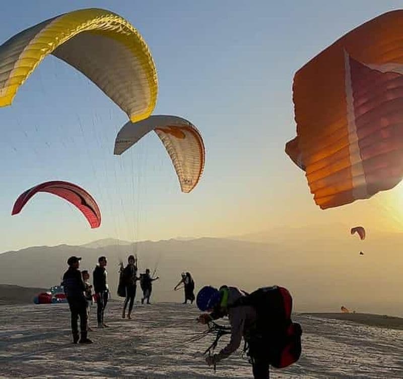 Billet Marrakech : Parapente au-dessus du désert d'Agafay et de l'Atlas