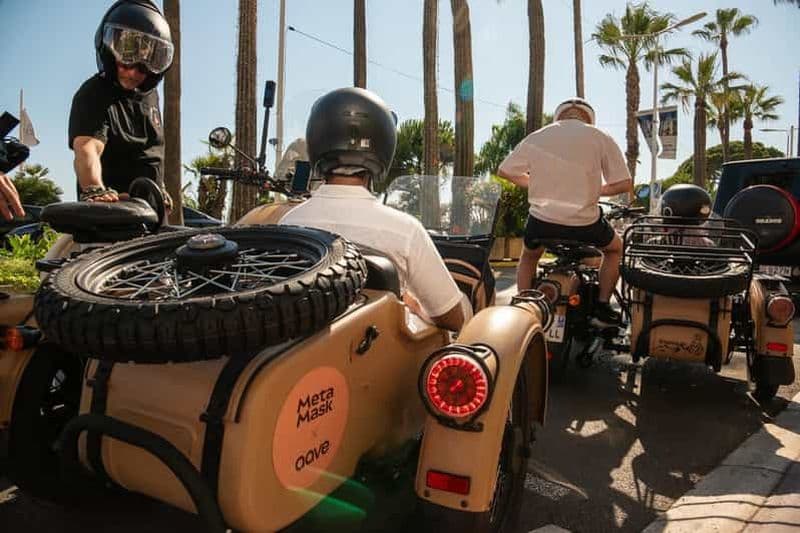 Billet Cannes : City Tour en Sidecar