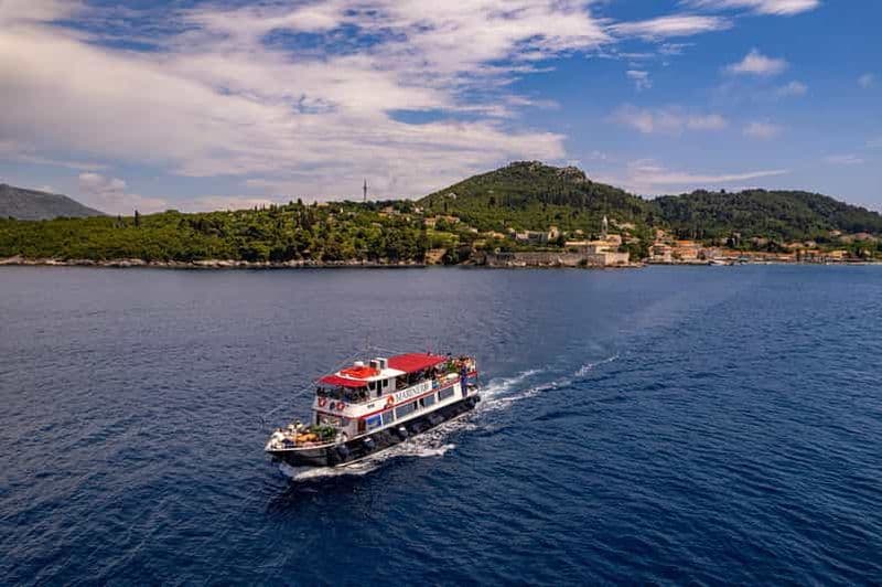 Billet Dubrovnik : croisière dans les îles Élaphites avec boissons et déjeuner en option
