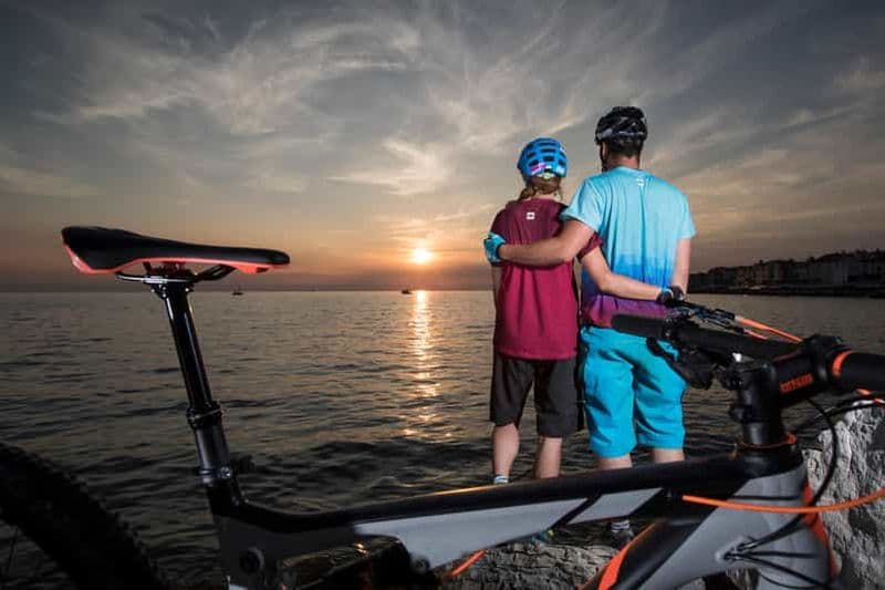 Billet Piran : e-bike&burger en Istrie
