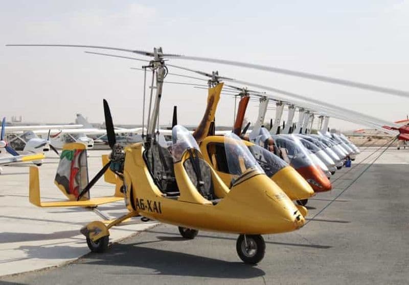 Billet Ras Al Khaimah : vol en gyrocoptère au-dessus du désert et des plages